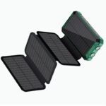 With Four-wire Large Solar Charging Unit Folding Wireless Charger Power Bank - Image 5