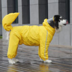 Pet Dog Raincoat With Cover Tail - Image 8