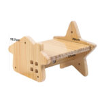Pine Solid Wood DIY Cat Climbing Frame Cat Wall Hanging - Image 7