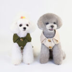 Three-color Windbreaker, Fashionable And Trendy Dog Clothes, Suitable For Autumn And Winter, For Small Dogs Such As Teddy And Bear - Image 4