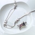 Daydream Series Small Pillow Bowknot Set Diamond Metal Hairpin - Image 2