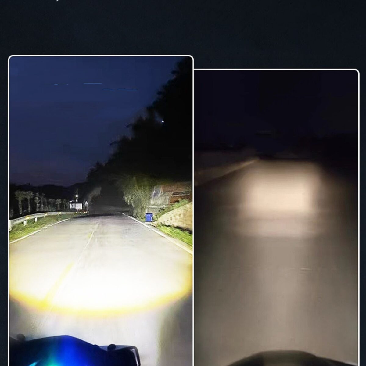 LED Lens Headlight Conversion Accessories Far Light Near Light Integrated Bulb - Image 2