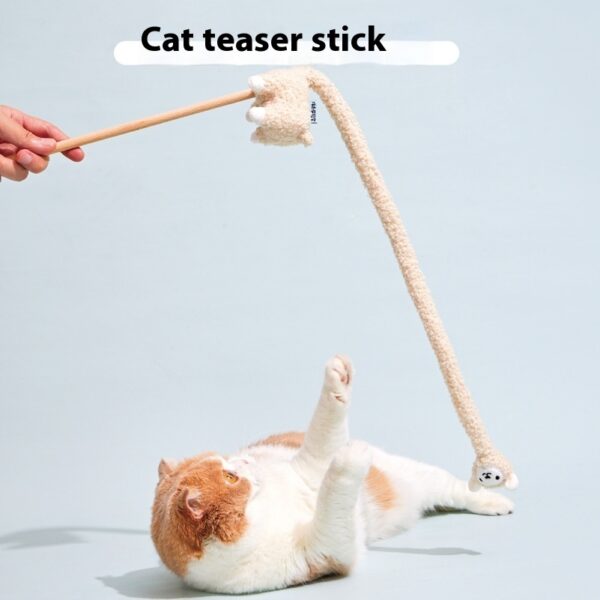 Poop Laboratory Alpaca Cat Teaser Cat Sound Toy