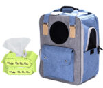 Outdoor Portable Summer Breathable Large-capacity Canvas Backpack Space Capsule - Image 7