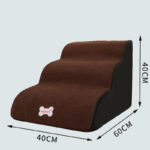 Small Dog Teddy On The Sofa To Bed Climbing Ladder Slope Model - Image 7