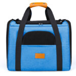 Foldable Small Dog Cat Diaper Bag Outdoor Breathable Shoulder Handbag - Image 9
