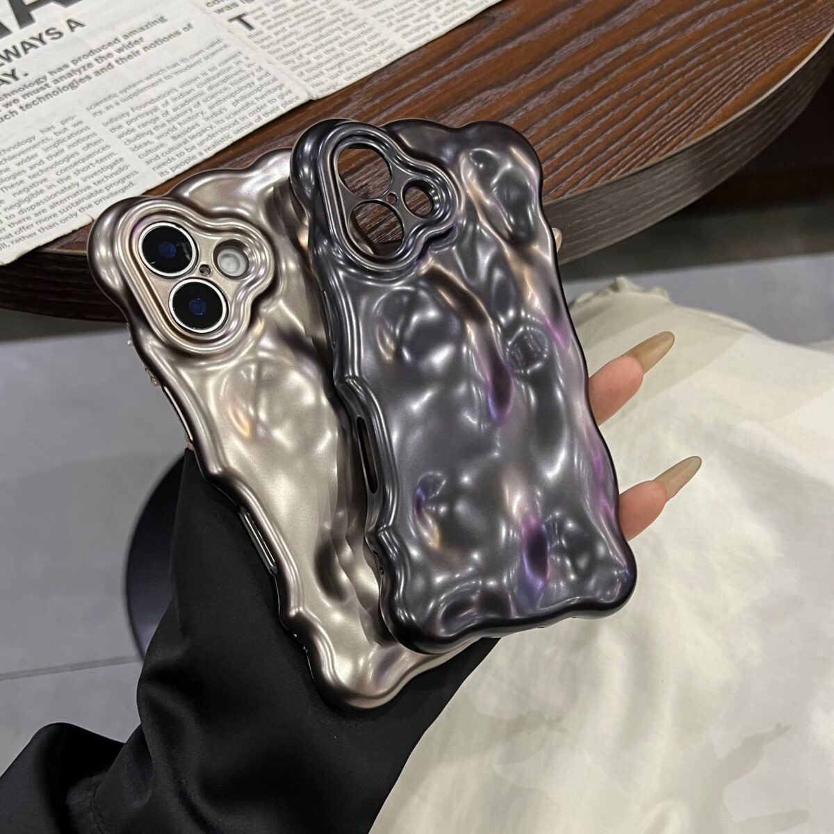 High-grade Electroplating Matte Bubble Shell - Image 4