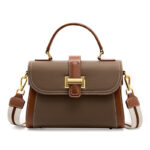 Women's Versatile Leather Fashionable Handbag - Image 5