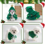 Cat Christmas Outfit Cat Kitten Christmas Clothes Cat Christmas Tree Costume With Star Ornament For Cats Kittens Pets - Image 4