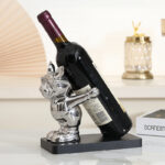 Wine Rack Decoration French Bulldog Creative And Slightly Luxury Decorations - Image 3
