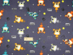 Little Tiger Cotton Environmental Protection Printing And Dyeing Twill Fabric - Image 5