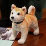 Simulation Dog Plush Toy Akita Doll - Image 9