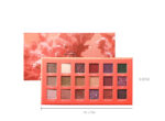 Small-cap Milk Tea Color Portable 18-color Matte Eyeshadow Palette - Image 3