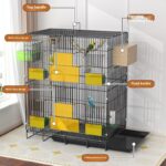 Home Fashion Personality Double Layer New Bird Cage - Image 2