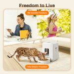 Pet Smart Feeder 2L Dog Feeding Machine WIFI Timing - Image 2