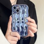 Electroplating Water Ripple Suitable Phone Case Solid Color - Image 7