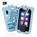Early Childhood Education Photo Video Game Mini Bear Handheld Touch Mobile Phone Camera - Image 6