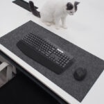 Minimalistic Non-Slip Protector Felt Desk Pad Extended Mouse Keyboard Laptop Gaming PC Accessories C - Image 7