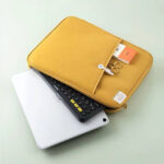 Creative Simple Solid Color Tablet Bag - Image 5