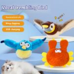 Pet Plush Bite Resistant Toy Patting, Shaking, Bird Shaking, Electric