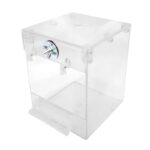 External Bird Bath Transparent Bath Square Basin Bird Supplies Pet Supplies - Image 3