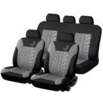 Car Universal Seat Cover 9-piece Gecko Mesh Cloth - Image 2