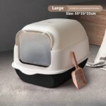 Litter Box Fully Enclosed Cat Toilet - Image 9