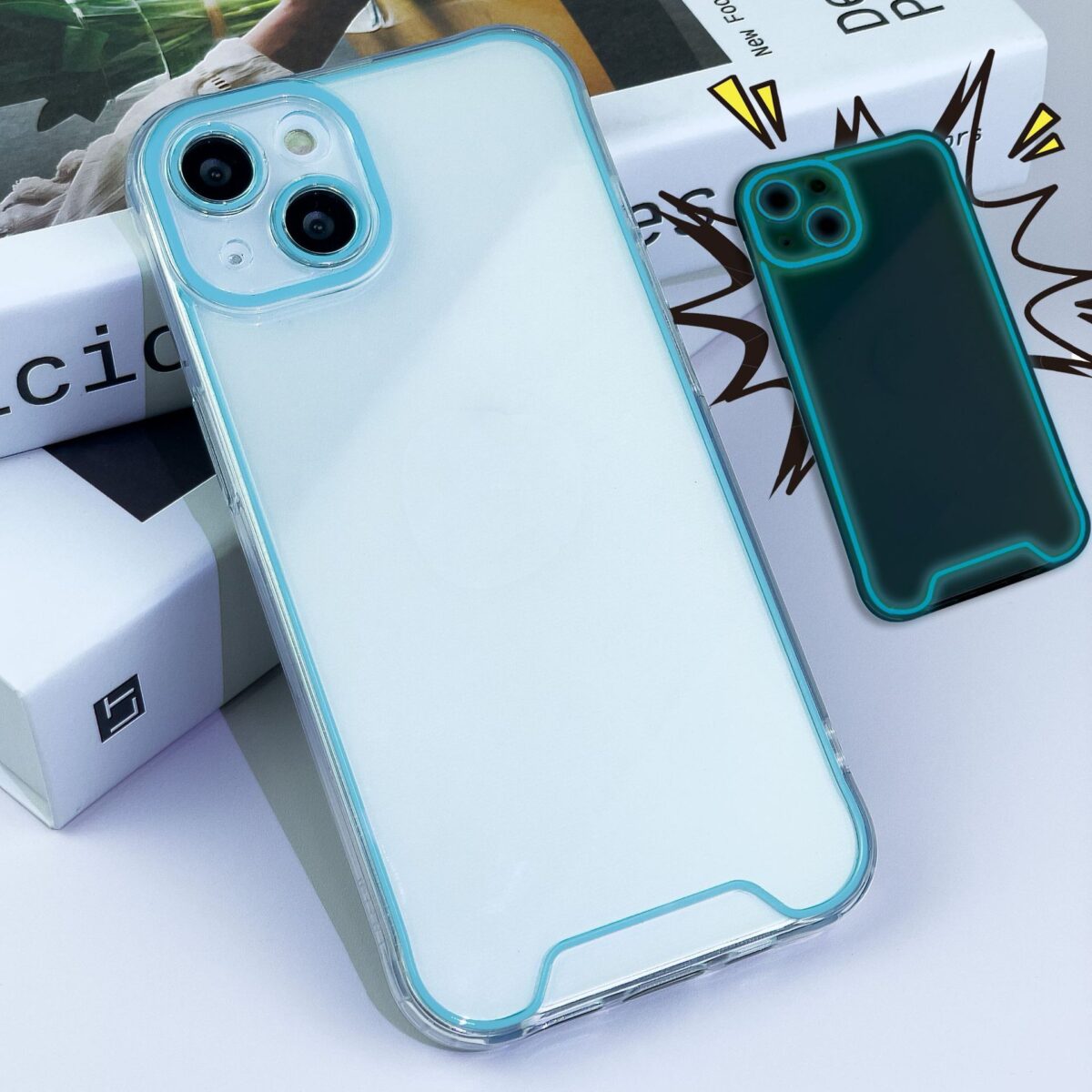 Glow In The Dark Christmas Phone Case - Image 3