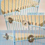 Climbing And Playing Bird Cage Accessories Toy Solid Wood Jumping Platform Standing Board - Image 5
