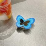 Color Butterfly Stand Silicone Phone Case - Image 6