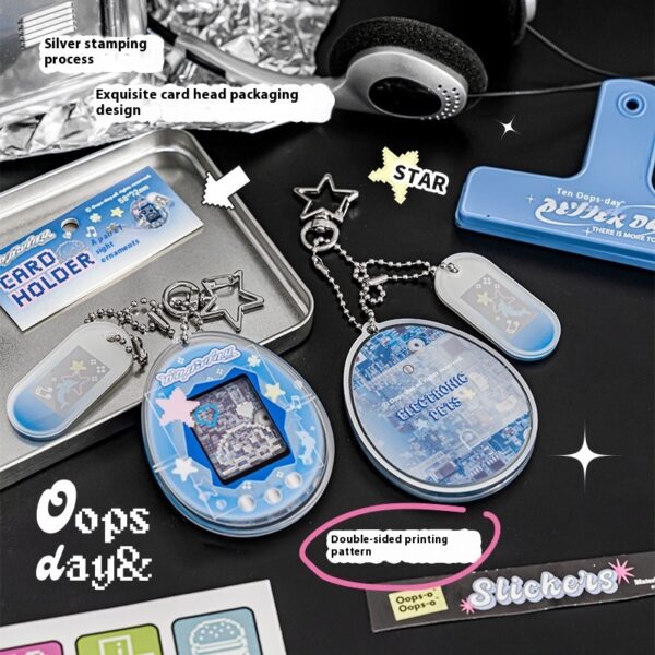 American Retro Pendant Star-chasing Mini Truck Mini Card Holder