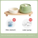 Cat Ceramic Automatic Circulating Filter Water Dispenser Drinking Water Apparatus - Image 4