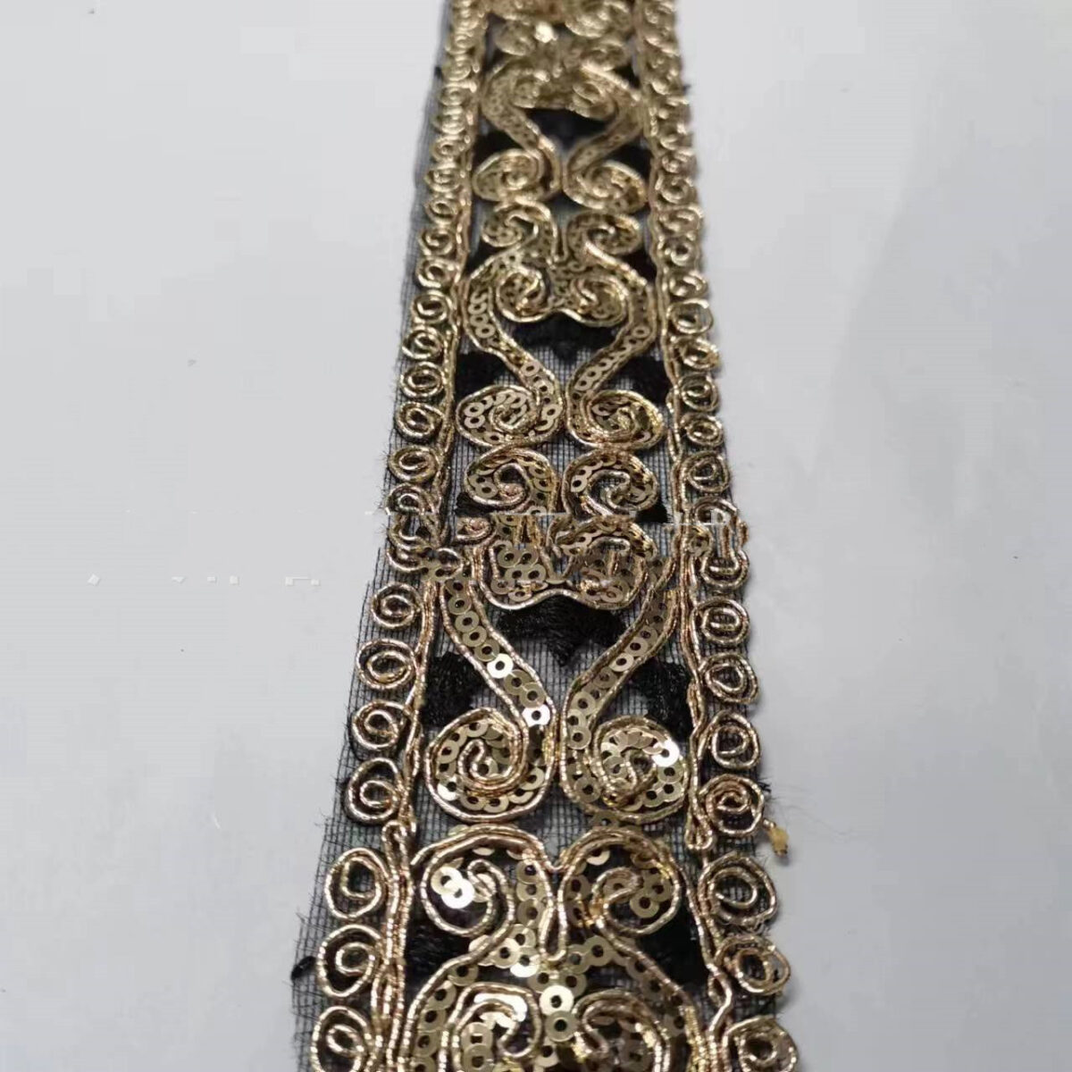 New Ethnic Ribbon Bar Code Embroidery Lace Sequins - Image 9