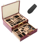 Tableware Suit Stainless Steel Knife, Fork And Spoon 72-piece Set Wooden Box - Image 4