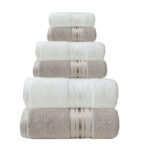 Cotton Glossy Satin Plain Cut-off Absorbent Towel Suit - Image 3