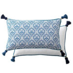 Blue And White Porcelain New Chinese Style Living Room Office Sofa Cushion Cover - Image 3