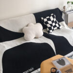 European Style Living Room Tassel Knitted Sofa Blanket - Image 6