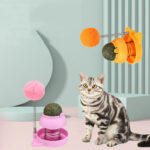 Lucky Cat Licking Music Mint Ball Self-hi To Relieve Boredom And Hair Removal Hairball Mint Grinding Teeth Cleaning Tease Cat Stick Cat Toy - Image 9