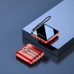 New LCD Digital Display With Cable Power Bank, Triple Mobile Phone - Image 2