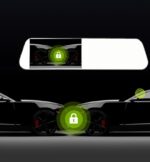 White glass white mirror new driving recorder - Image 2