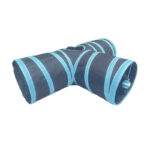 Rabbit Cat Tunnel Suede Cat Three Channel Foldable Pet Supplies - Image 5