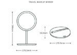 LED Folding Mirror Make-up mirror - Image 7