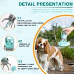 New Dog Pooper Scooper Pet Outdoors Portable Claw Poop Scooper Garbage Bag Cat Dispenser Waste Pick-up Cleaner - Image 4