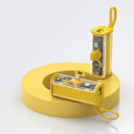 Industrial Wind With Cable Transparent Capsules Power Bank Super Fast Charge Mobile Power Supply - Image 4