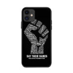 Black people's life is also a life phone case