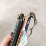 Mobile Phone Shell Love Coin Purse Leather Diagonal Rope  Protective Cover - Image 5
