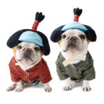 Japanese Kimono Dog Warrior Costume - Image 2