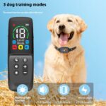 Color Screen Dog Trainer Remote Control Dog Training Electric Shock Collar - Image 2