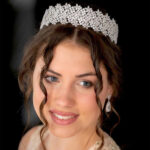 Flower Bridal Crown Wedding Dress Accessories Zircon Headband - Image 3
