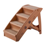 Foldable Thickened Ladder Small Dogs And Cats Non-slip Stairs Home Bed Sofa Step